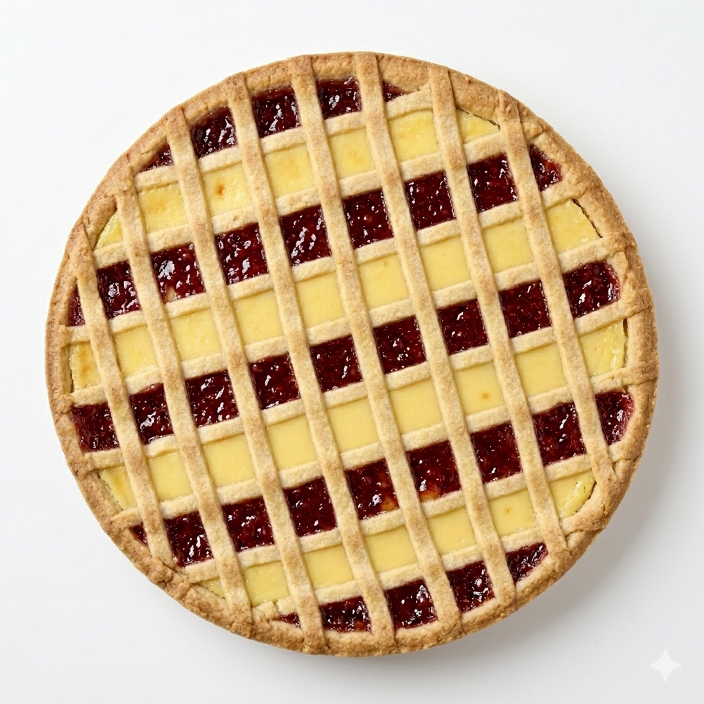 CROSTIERA GIOVANNI FOIS ( CROSTIERA CREMA E LAMPONE)