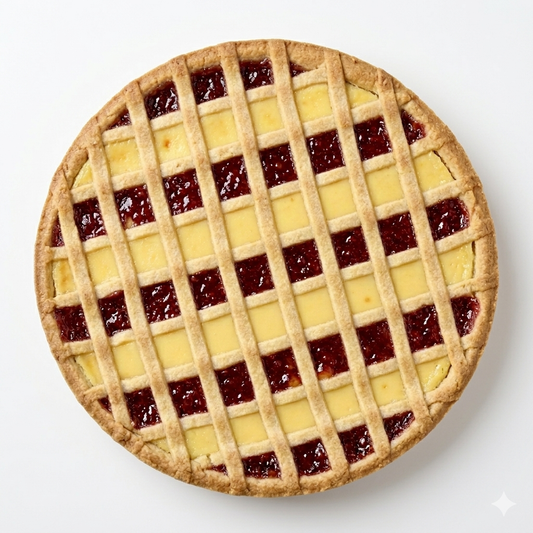 CROSTIERA GIOVANNI FOIS ( CROSTIERA CREMA E LAMPONE)
