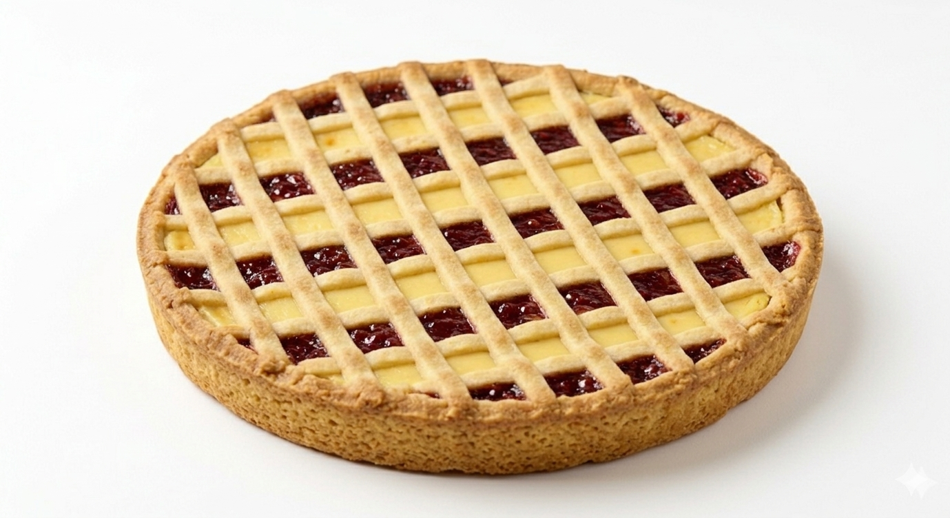 CROSTIERA GIOVANNI FOIS ( CROSTIERA CREMA E LAMPONE)